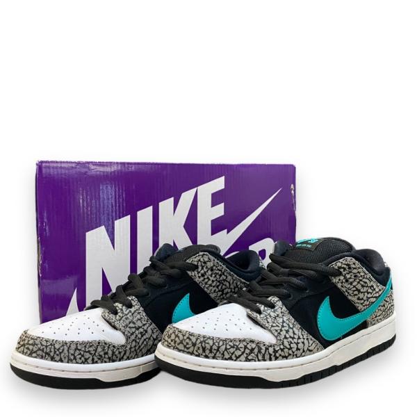 27cm NIKE SB DUNK LOW PRO Elephant スニーカー グレー系 BQ68...