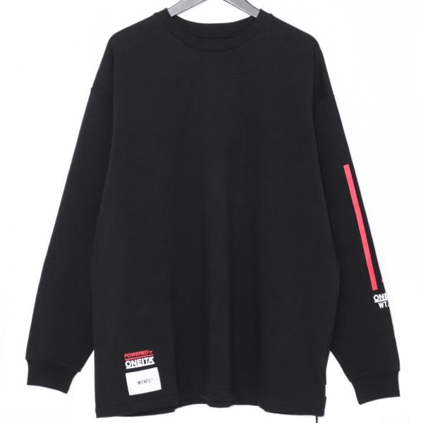 WTAPS L/S COTTON POWER-T サイズ3 ブラック 22217OND-CSM02 ...