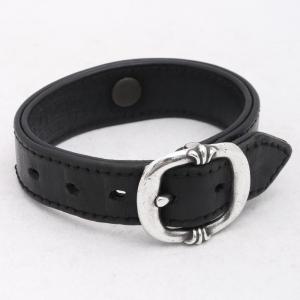 CHROME HEARTS GUNSLINGER BRACELET サイズ9 ブラック クロムハーツ ガンスリンガーバックルブレスレット｜graiz