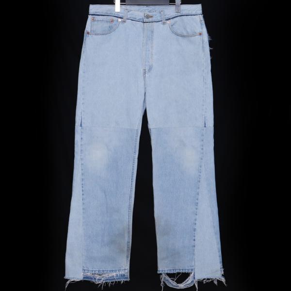 READYMADE WIDE FLARE DENIM PANTS サイズW36 L31 インディゴ ...