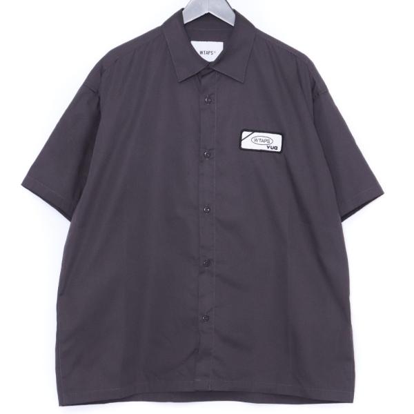 WTAPS REPO SS CTPL. TWILL サイズ02 チャコール グレー 251CWDT-...