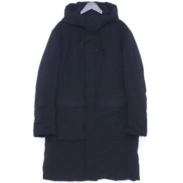 TEN C PADDED PARKA COAT GARMENT DYED NYLON TACTEL ...