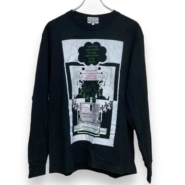 C.E CAVEMPT MD OpenWorld Long Sleeve Tee 長袖プリントTシャ...