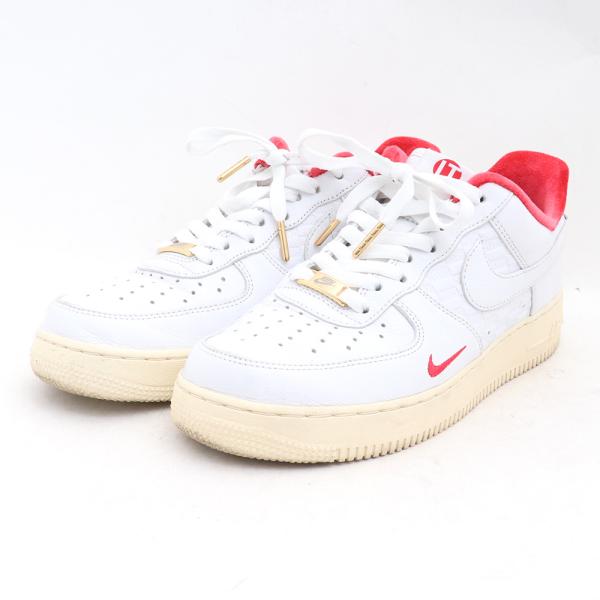 26.5cm NIKE × KITH Nike Air Force 1 Low White/Red ...
