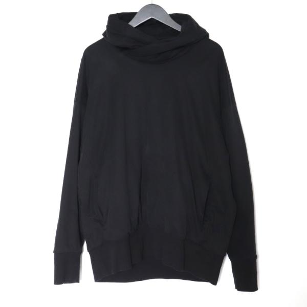 DEVOA 23SS Hooded pullover cotton jersey サイズ4 ブラック...