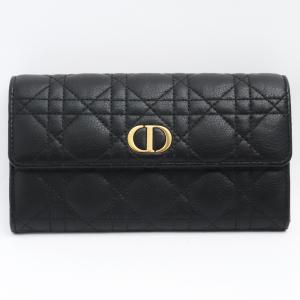 DIOR 30 Montaigne コンパクト ウォレット ネイビーブラック