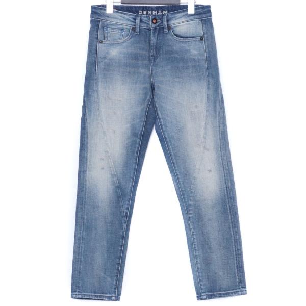DENHAM MONROE HELIX GIRLFRIEND TAPERED サイズ24 インディゴ...