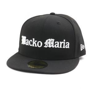 WACKO MARIA × NEW ERA 59FIFTY CAP キャップ 7 1/2 ブラック ワコマリア ニューエラ 帽子｜graiz