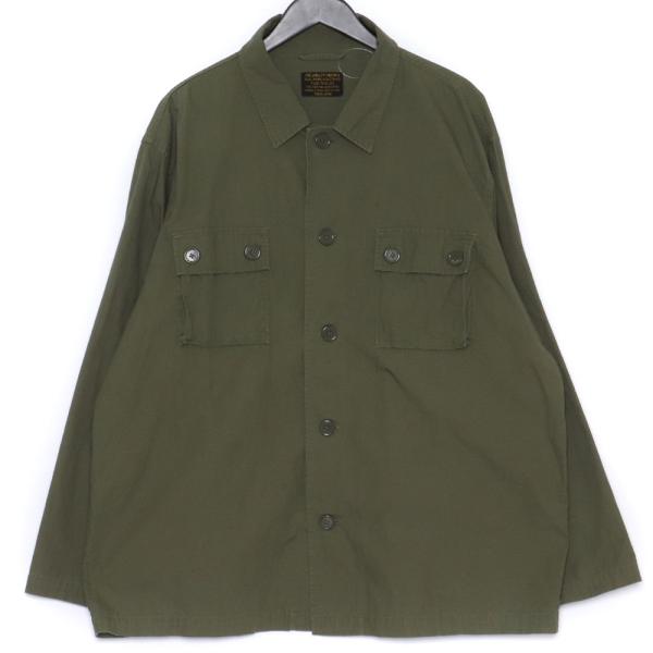 WACKO MARIA ARMY SHIRT TYPE 2 XLサイズ カーキ 21FW-WMO-M...