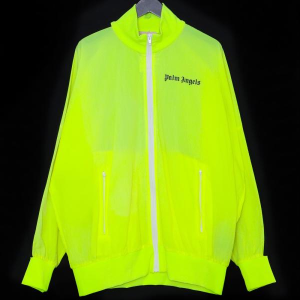 PALM ANGELS ルーズフィットアームライントラックジャケット Mサイズ イエロー PMCA0...