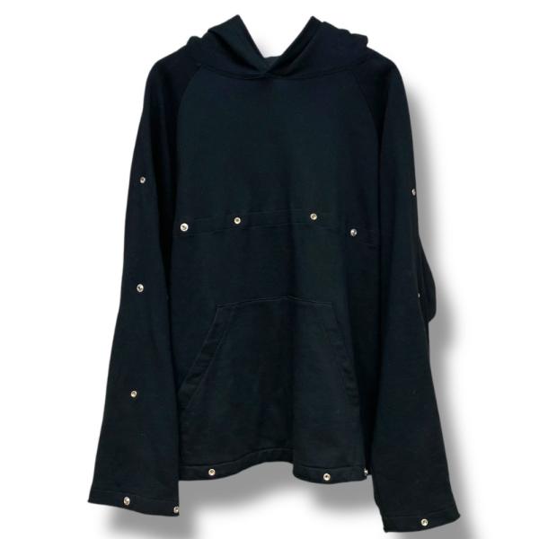 ALMOSTBLACK DOT BUTTON ADJUSTMENT SWEAT PARKER サイズ...