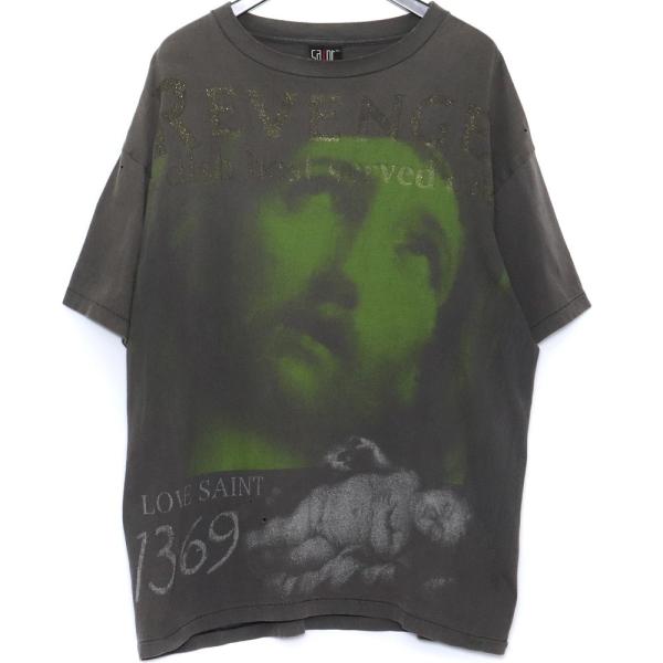 SAINT MICHAEL × BELBELJIN Revenge S/S Tee XLサイズ グレ...