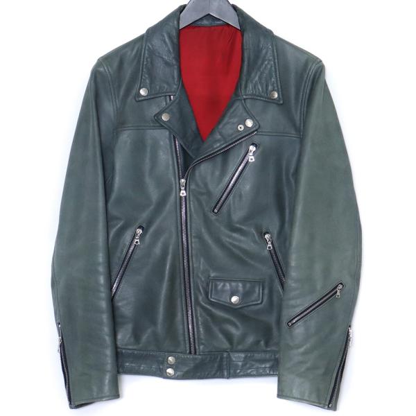 UNIFORM EXPERIMENT ダブルライダースジャケット サイズ1 グレー UE-09101...