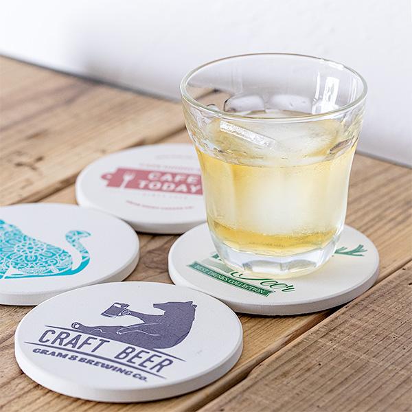 【珪藻土 コースター 2枚セット おしゃれ 珪藻土コースター プレゼント ギフト ポスト投函 日時指...