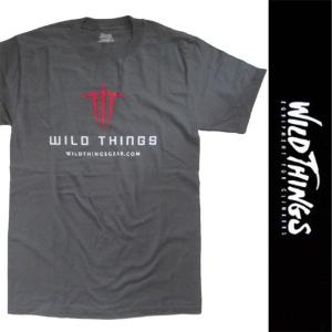 新品 WILD THINGS S/S T-SHIRT ワイルドシングス 半袖 Ｔシャツ グレー アウトドア 登山 マウンテン S 正規品 (C2412-WTT0002)｜gramercy