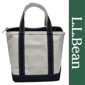 訳あり品 LLBean TOTE BAG トート バッグ エルエルビーン キャンバス コットン ブラ...