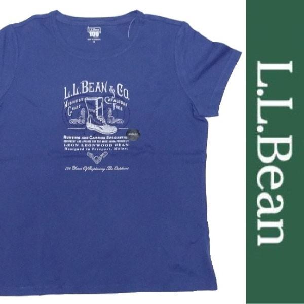 新品 L.L.Bean S/S T-SHIRT エルエルビーン 半袖Tシャツ ネイビー ビーンブーツ...