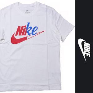 新品 NIKE S/S T-SHIRT ナイキ 半袖 Tシャツ ホワイト レッド ブルー コットン クラシカル スウッシュ スポーツ カットソー 正規品