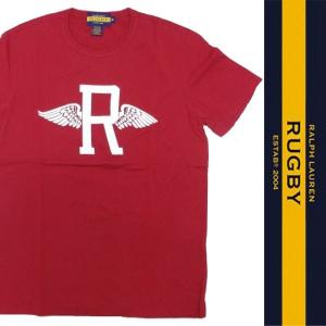 新品 RUGBY RALPH LAUREN ラグビー ラルフローレン 半袖Tシャツ レッド 正規品｜gramercy