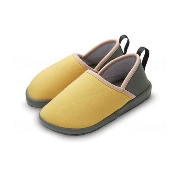 Rakudesu室内用サポートシューズ/イエロー/M
