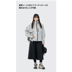 マウンテンパーカー レディース 防水 レインウ...の詳細画像5