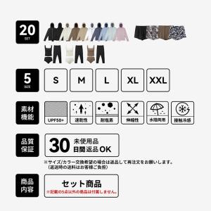 水着 レディース ラッシュガード 上下 セット...の詳細画像2