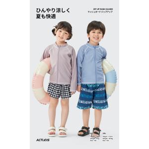 ラッシュガード キッズ 水着 スクール水着 ス...の詳細画像1