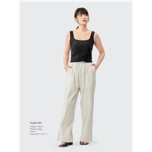 パンツ レディース uvカット ロング ズボン...の詳細画像3