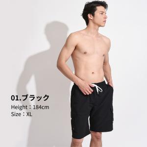 水着 メンズ サーフパンツ 海パン サーフショ...の詳細画像4