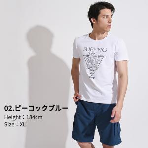水着 メンズ サーフパンツ 海パン サーフショ...の詳細画像5
