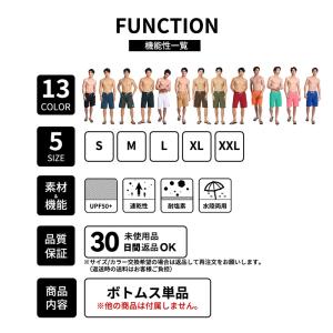 水着 メンズ サーフパンツ 海パン サーフショ...の詳細画像2
