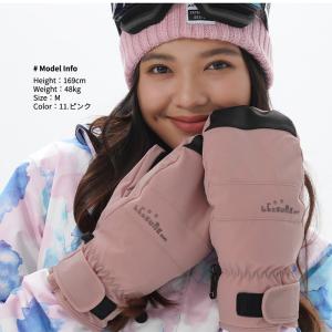 スノーボード スキー グローブ レディース ス...の詳細画像2