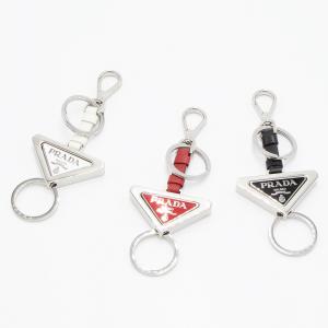 PRADA キーホルダー シルバー ブラック Amazon.co.jp: [プラダ] キーリング キーホルダー メンズ