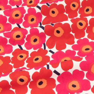 マリメッコ marimekko 生地 ファブリック Mini Unikko Cotton Fabric ミニ ウニッココットンファブリック 066475 001