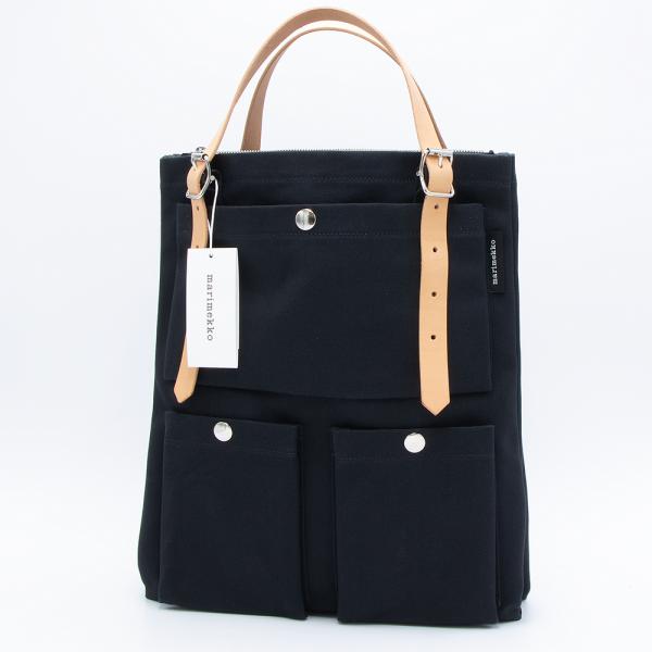 マリメッコ marimekko トートバッグ Toimi bag (900 ブラック) 037523...