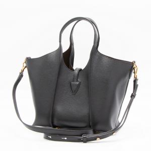 トッズ TODS トートバッグ ミニ ブラック...の詳細画像1