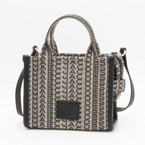 【ハッピープライス】マークジェイコブス MARC JACOBS トートバッグ ベージュマルチ ザ モノグラム ジャガード トート バッグ マイクロ H021M06RE22 261｜grande-tokyo