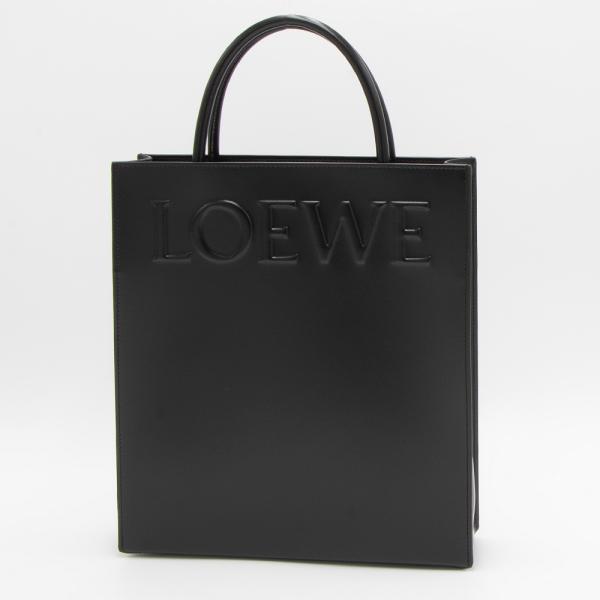 【2023年春夏新作】ロエベ LOEWE トートバッグ ブラック A4 TOTE BAG トートバッ...