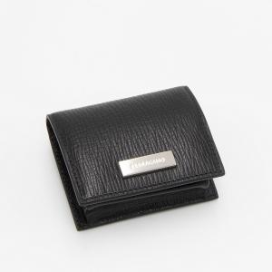 【2023年秋冬新作】フェラガモ FERRAGAMO コインケース 小銭入れ ブラック LINGOTTO 661227 763289 BLACK｜grande-tokyo