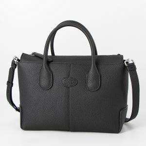 【クーポン有り】トッズ TOD'S ハンドバッグ(2WAY仕様) スモール DIバッグ ディーアイ ブラック DI BAG XBWDBSA0200WSS B999 BLACK