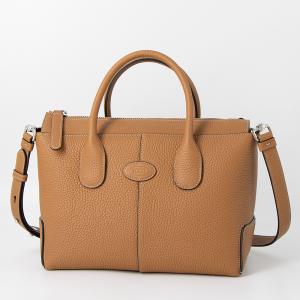 【クーポン有り】トッズ TOD'S ハンドバッグ(2WAY仕様) スモール DIバッグ ディーアイ ブラウン DI BAG XBWDBSA0200WSS S410 BROWN