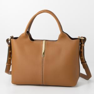 【クーポン有り】トッズ TOD'S トートバッグ(2WAY仕様) ショッピングバッグ スモール ブラウン XBWEBRA0200UBL 2L83 BROWN