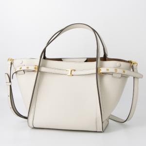 トッズ TOD'S トートバッグ(2WAY仕様) トートバッグ ショッピングバッグ スモール ホワイト XBWTIMA0200WKA B015 WHITE