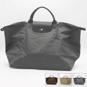 ロンシャン　プリアージュ　XLトラベルバック　ダークグレー LONGCHAMP（ロンシャン） ボストンバッグ ル プリアージュ グリーン L