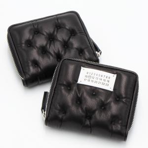 正規品　メゾン マルジェラ ラウンドファスナー二つ折り小銭入れ Maison Margiela メゾンマルジェラ ラウンドファスナー グレイン