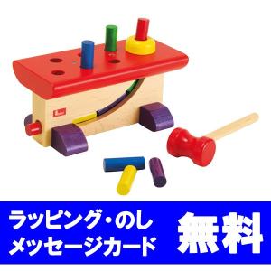 NIC ニック社 大工さん 木のおもちゃ 大工 知育玩具 : ナチュラル