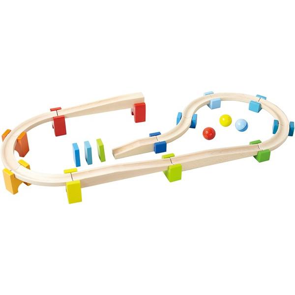 HABA ハバ社 木のおもちゃ ドイツ製 ベビークーゲルバーン・大 木製玩具 知育玩具　スロープトイ...