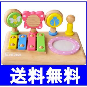 エデュテ LABY ファースト MUSIC SET【出産祝い】知育玩具　シロホン 　木琴 ベビー 赤ちゃん　誕生日１歳　１歳誕生日　おもちゃ　１歳　幼児楽器｜grande0606