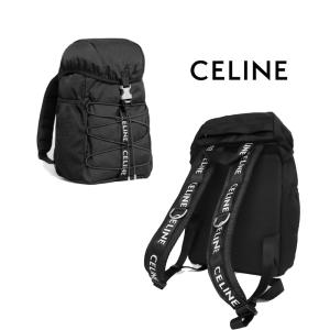 CELINE セリーヌ メンズ ミディアム トレッキング バックパック / ナイロン ブラック 2022ss｜grandealbero