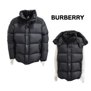 BURBERRY burberry バーバリー メンズ ダウンジャケット ダウンベスト アウター デタッチャブルスリーブ フーデッド パファージャケット 4way仕様｜grandealbero